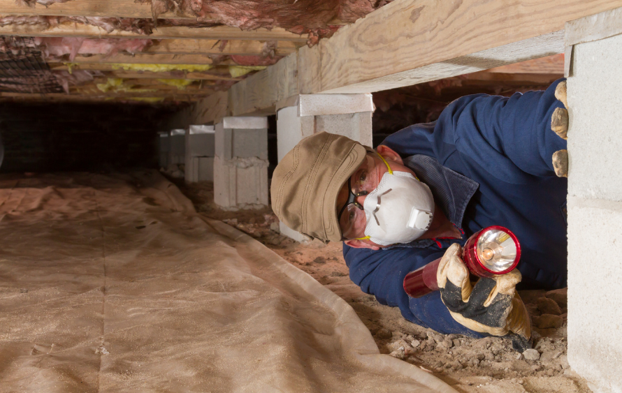 A building inspection by a licensed inspector