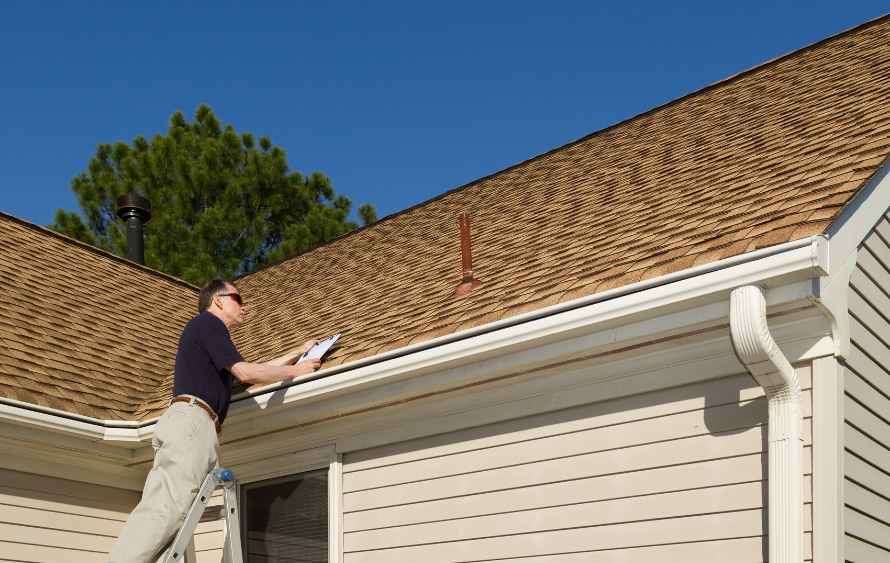 Sunshine Coast home being checked during a building and pest inspection